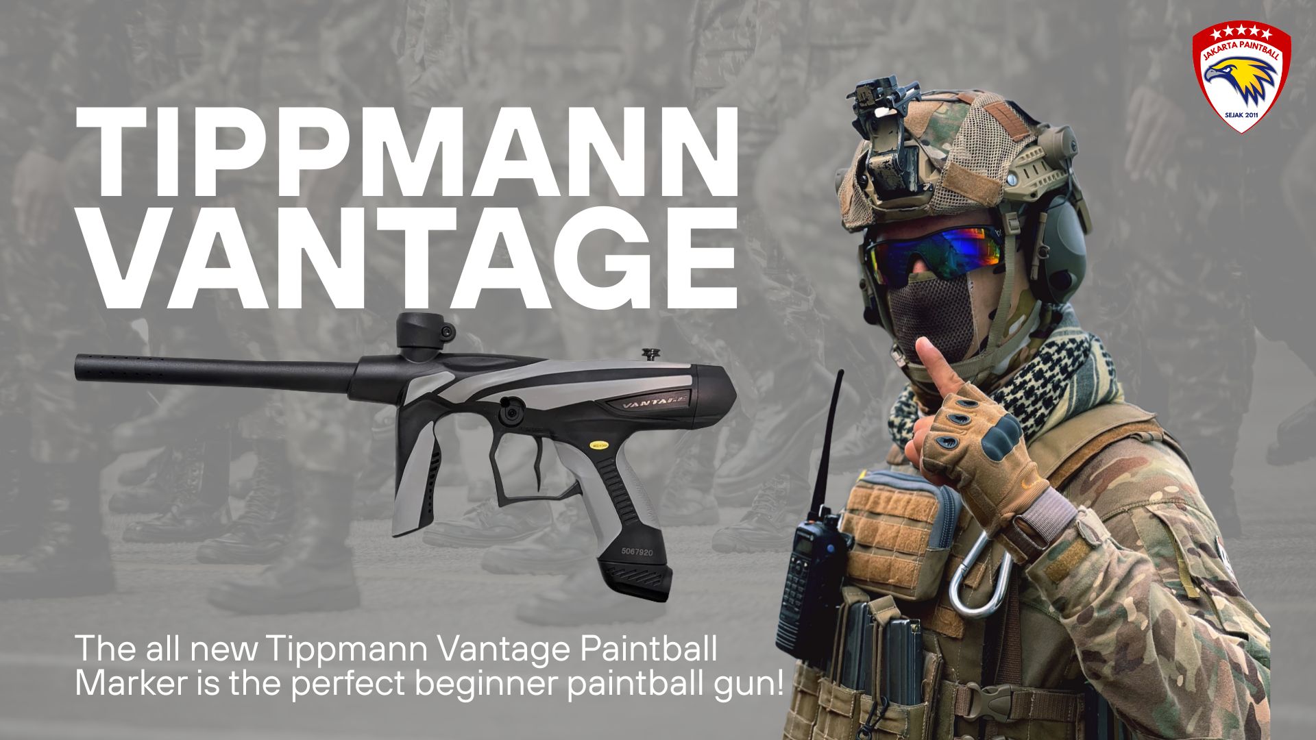 Paket Usaha Paintball Tippmann Vantage Paket Usaha Paintball Tippmann Vantage
